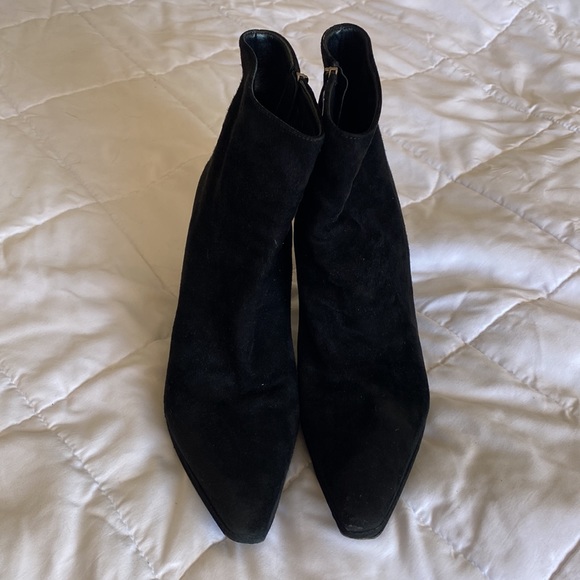 PRADA Suede Ankle Boots - Picture 2 of 11